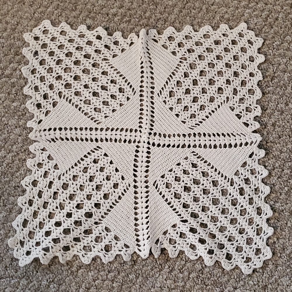 Homemade doilie